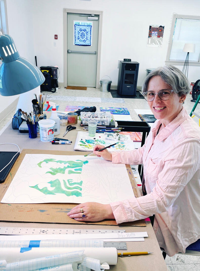Caetlynn Booth, 2026, thanks to Joseph Robert Foundation for supporting Caetlynn's residency at Leeway